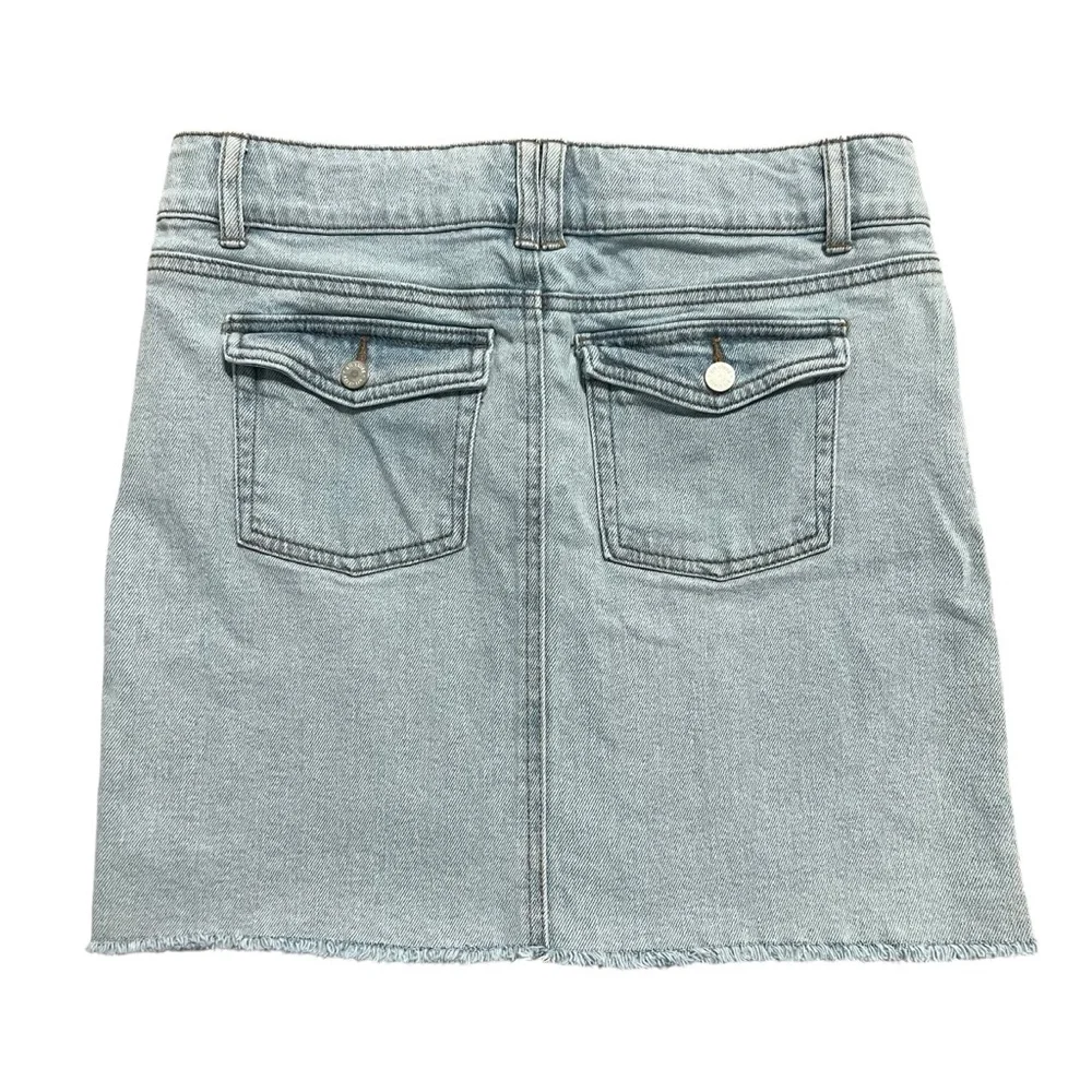 Art Class Girls XXL (16/18) Light Wash Denim Skirt